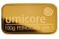 Preview: 100 Gramm Goldbarren Umicore mit Seriennummer