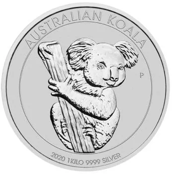 Unser Ankaufspreis für 1 Kilo Silbermünze Australien - Koala
