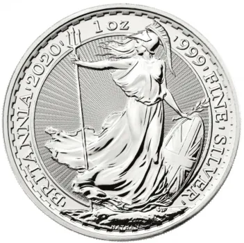 Unser Ankaufspreis für 1 Unze Silbermünze Großbritannien - Britannia