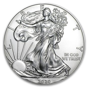 Unser Ankaufspreis für 1 Unze Silbermünze USA - American Eagle