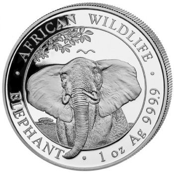 Unser Ankaufspreis für 1 Unze Silbermünze Somalia - Elefant