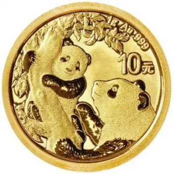 Unser Ankaufspreis für 1 Gramm Goldmünze China - Panda