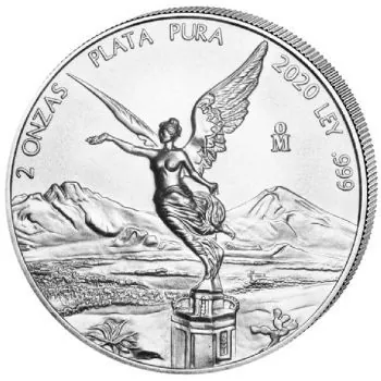 Unser Ankaufspreis für 2 Unze Silbermünze Mexiko - Libertad | Siegesgöttin