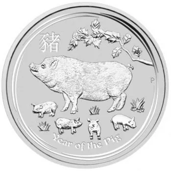 Unser Ankaufspreis für 10 Unze Silbermünze Australien - Lunar Serie