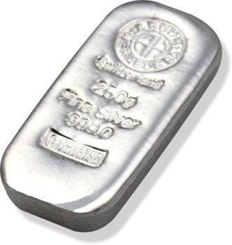 250 Gramm Silber Münzbarren Argor Heraeus - Fiji