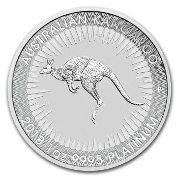 1 Unze Platinmünze Australien - Känguru