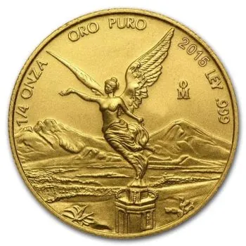 Unser Ankaufspreis für 1/4 Unze Goldmünze Mexiko - Libertad | Siegesgöttin