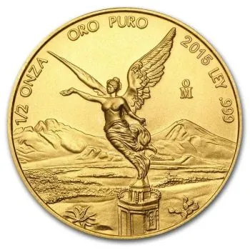 Unser Ankaufspreis für 1/2 Unze Goldmünze Mexiko - Libertad | Siegesgöttin