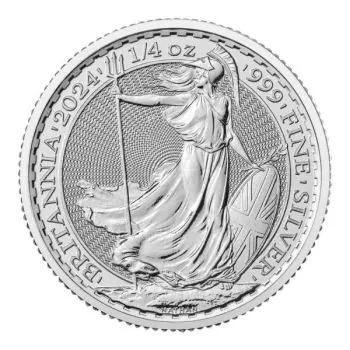 Unser Ankaufspreis für 1/4 Unze Silbermünze Großbritannien - Britannia