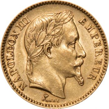 Frankreich 20 Francs Goldmünze
