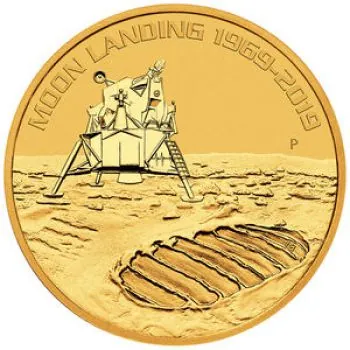 1 Unze Goldmünze Australien 2019 | 50 Jahre Mondlandung - 50th Anniversary of the Moon Landing