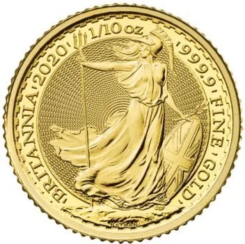 1/10 Unze Goldmünze Großbritannien - Britannia