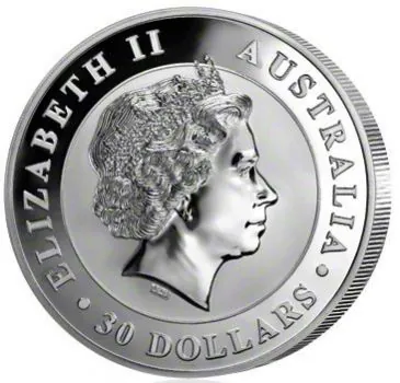 1 Kilo Silbermünze Australien 2011 - Kookaburra *