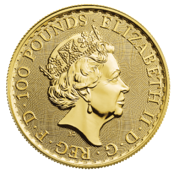 1 Unze Goldmünze Großbritannien 2022 - Britannia