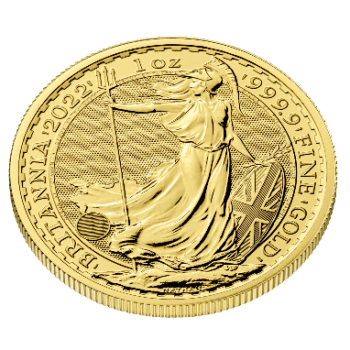 1 Unze Goldmünze Großbritannien 2022 - Britannia