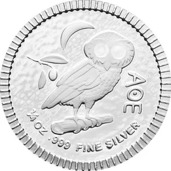 1/4 Unze Silbermünze Niue 2021 - Eule