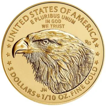 1/10 Unze Goldmünze USA 2021 - American Eagle - Type 2