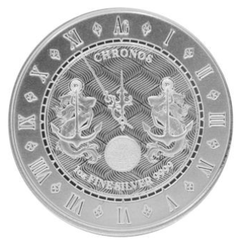 1 Unze Silbermünze Tokelau 2021 | Motiv: CHRONOS - 5 vor 12