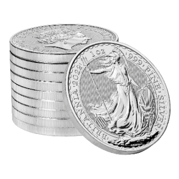 1 Unze Silbermünze Großbritannien 2022 - Britannia