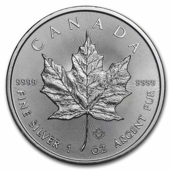 1 Unze Silbermünze Kanada 2022 - Maple Leaf