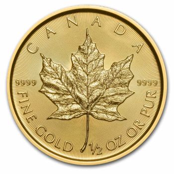 1/2 Unze Goldmünze Kanada 2022 - Maple Leaf
