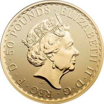 1/2 Unze Goldmünze Großbritannien 2022 - Britannia