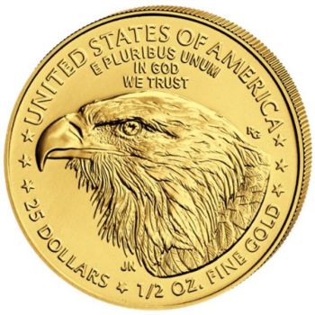 1/2 Unze Goldmünze USA 2022 - American Eagle