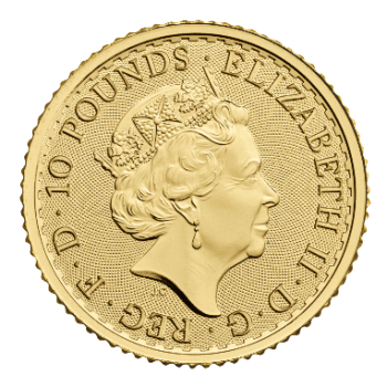 1/10 Unze Goldmünze Großbritannien 2022 - Britannia