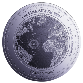 1 Unze Silbermünze Tokelau 2022 | Motiv: TERRA