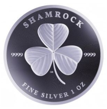 1 Unze Silbermünze Niue 2022 | Motiv: Shamrock
