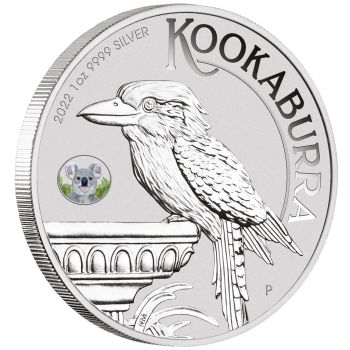 1 Unze Silbermünze Australien 2022 - Kookaburra | 30th Anniversary | Brisbane Money Expo ANDA Special - Koala Privy Mark