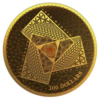 1 Unze Goldmünze Tokelau 2022 | Motiv: Magnum Opus