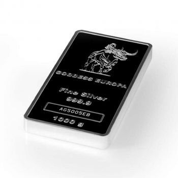 1000 Gramm / 1 Kilo Silber Münzbarren Tokelau 2022 | Motiv: Goddess Europa