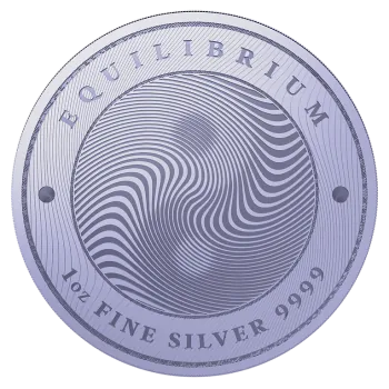 1 Unze Silbermünze Tokelau 2021 | Motiv: EQUILIBRIUM