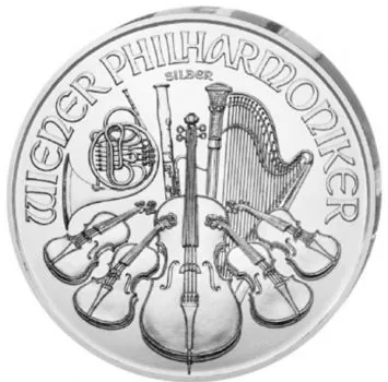 1 Unze Silbermünze Österreich - Wiener Philharmoniker