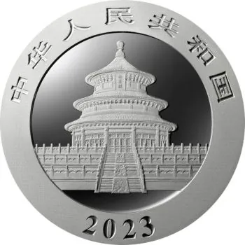 30 Gramm Silbermünze China 2023 - Panda