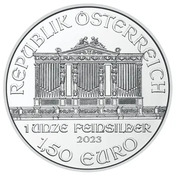 1 Unze Silbermünze Österreich 2023 - Wiener Philharmoniker