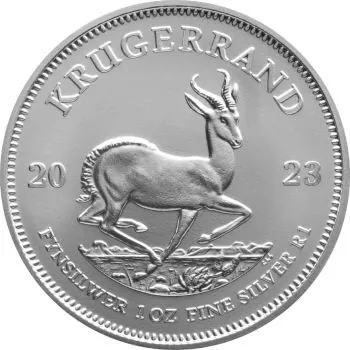 1 Unze Silbermünze Südafrika 2023 - Krügerrand