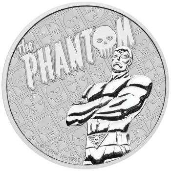 1 Unze Silbermünze Tuvalu 2022 | Serie: Das Phantom ™ - The Phantom ™