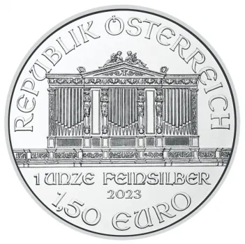 500 x 1 Unze Silbermünze Österreich 2023 - Wiener Philharmoniker in der MasterBox