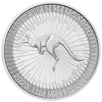 250 x 1 Unze Silbermünze Australien 2023 - Känguru in der MasterBox