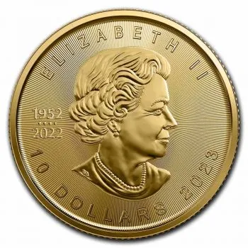 1/4 Unze Goldmünze Kanada 2023 - Maple Leaf