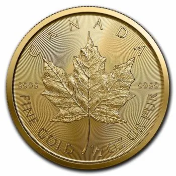 1/2 Unze Goldmünze Kanada 2023 - Maple Leaf