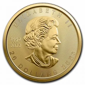 1/2 Unze Goldmünze Kanada 2023 - Maple Leaf