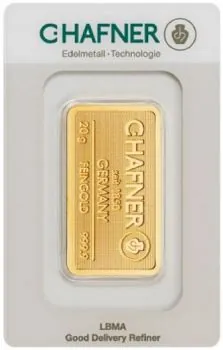 C.HAFNER 6 x Goldbarren im Investmentpaket mit insgesamt 31 Gramm Gold