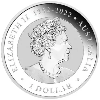 1 Unze Silbermünze Australien 2023 in Farbe - Kookaburra | World Money Fair Berlin Ausgabe