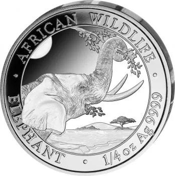 Somalia First Struck Silbermünzen SET 2023 - Elefant | 7er Münz Set