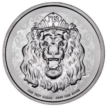 1 Unze Silbermünze Niue 2023 | Motiv:  Brüllender Löwe ( Roaring Lion )