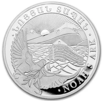 1 Unze Silbermünze Armenien 2023 - Arche Noah