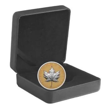 1 Unze Goldmünze Kanada 2023 Reverse Proof in ULTRA HIGH RELIEF | Motiv: Maple Leaf